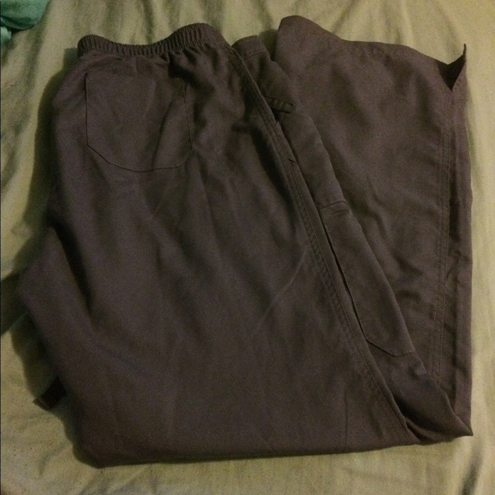 Grey scrub pants